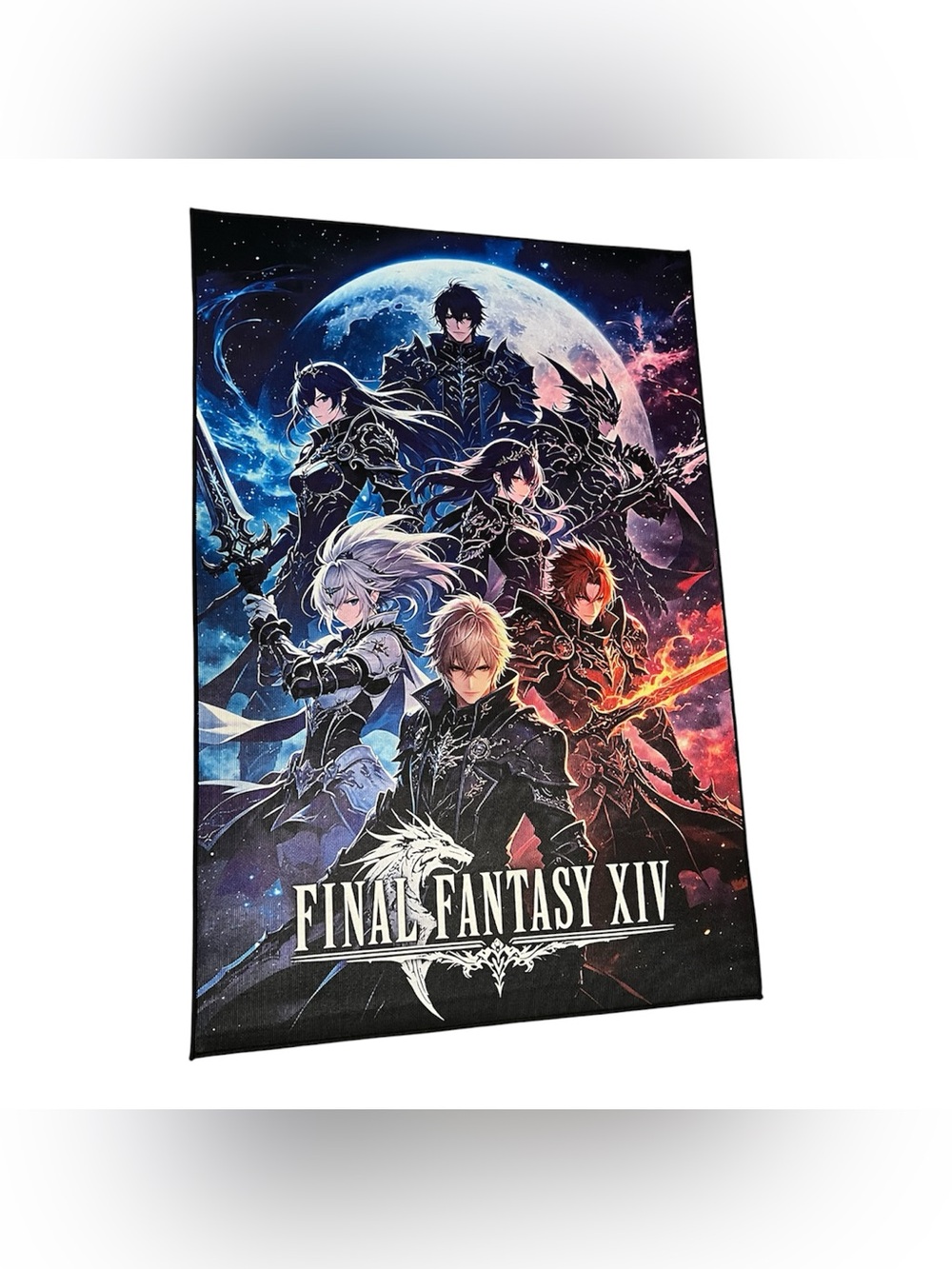 Final Fantasy XlV Area Rug 4ft x 2.5 ft